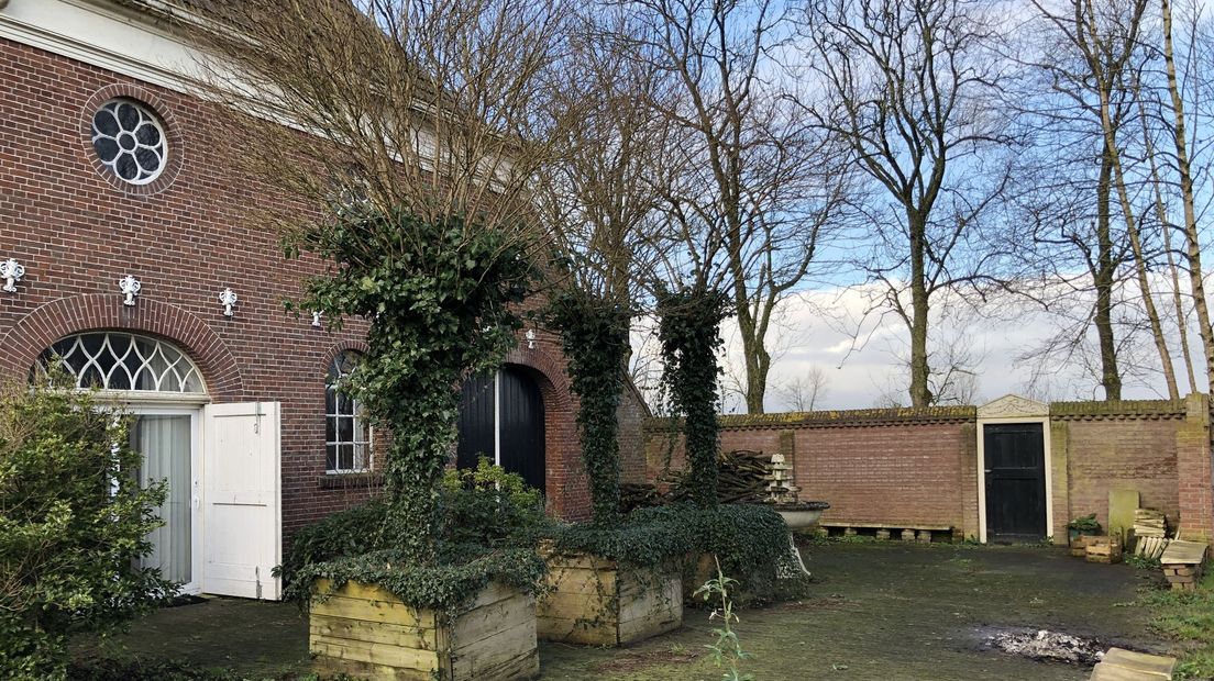 De achterzijde van boerderij De Haver
