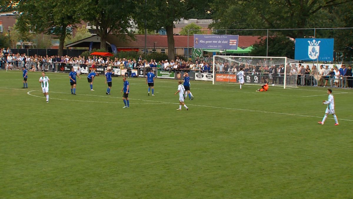 Samenvatting: FC Groningen - VV Peize (13-1)