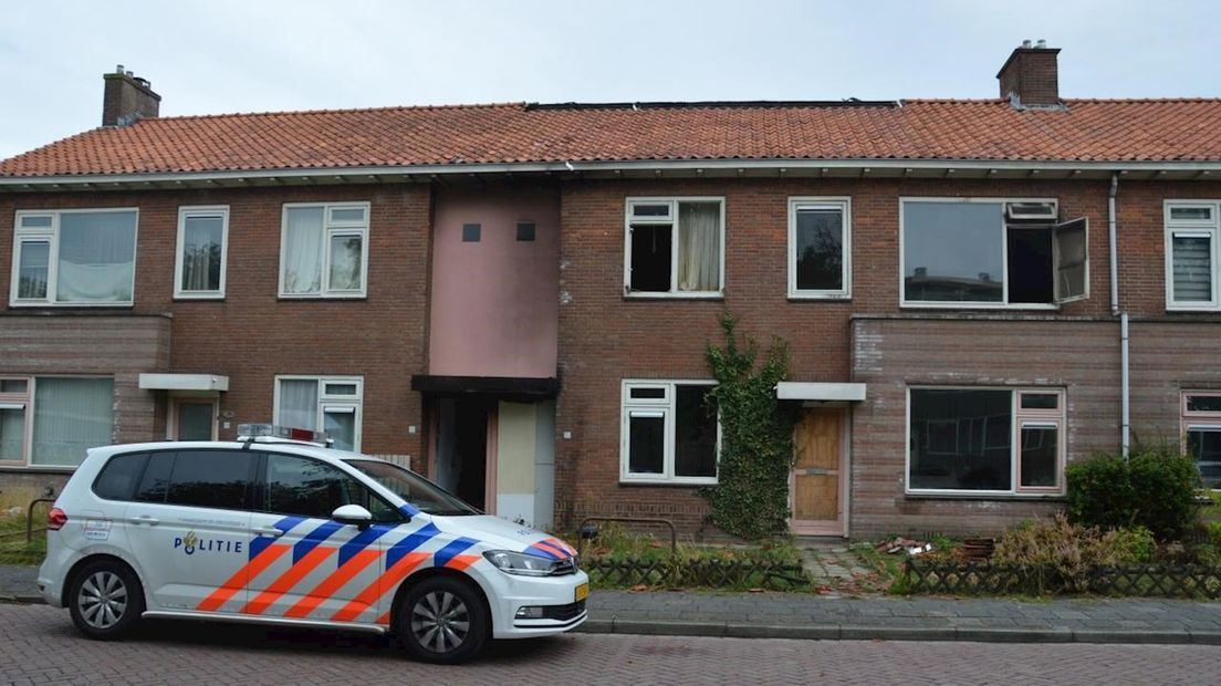 Politie onderzoekt woningbrand Steenwijk