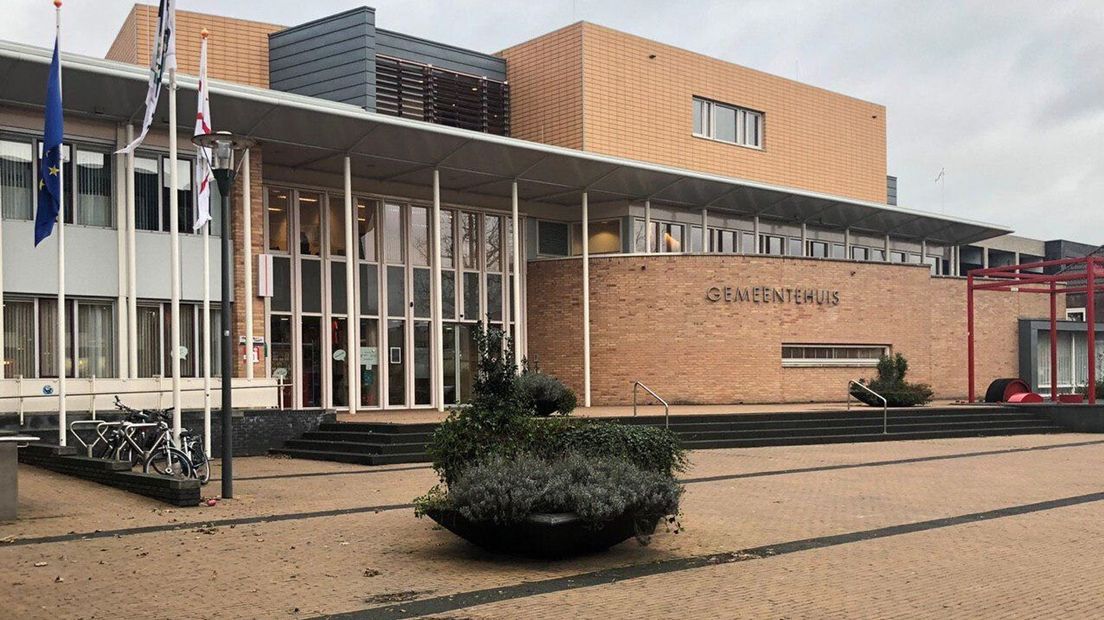 gemeentehuis Midden-Drenthe stockfoto
