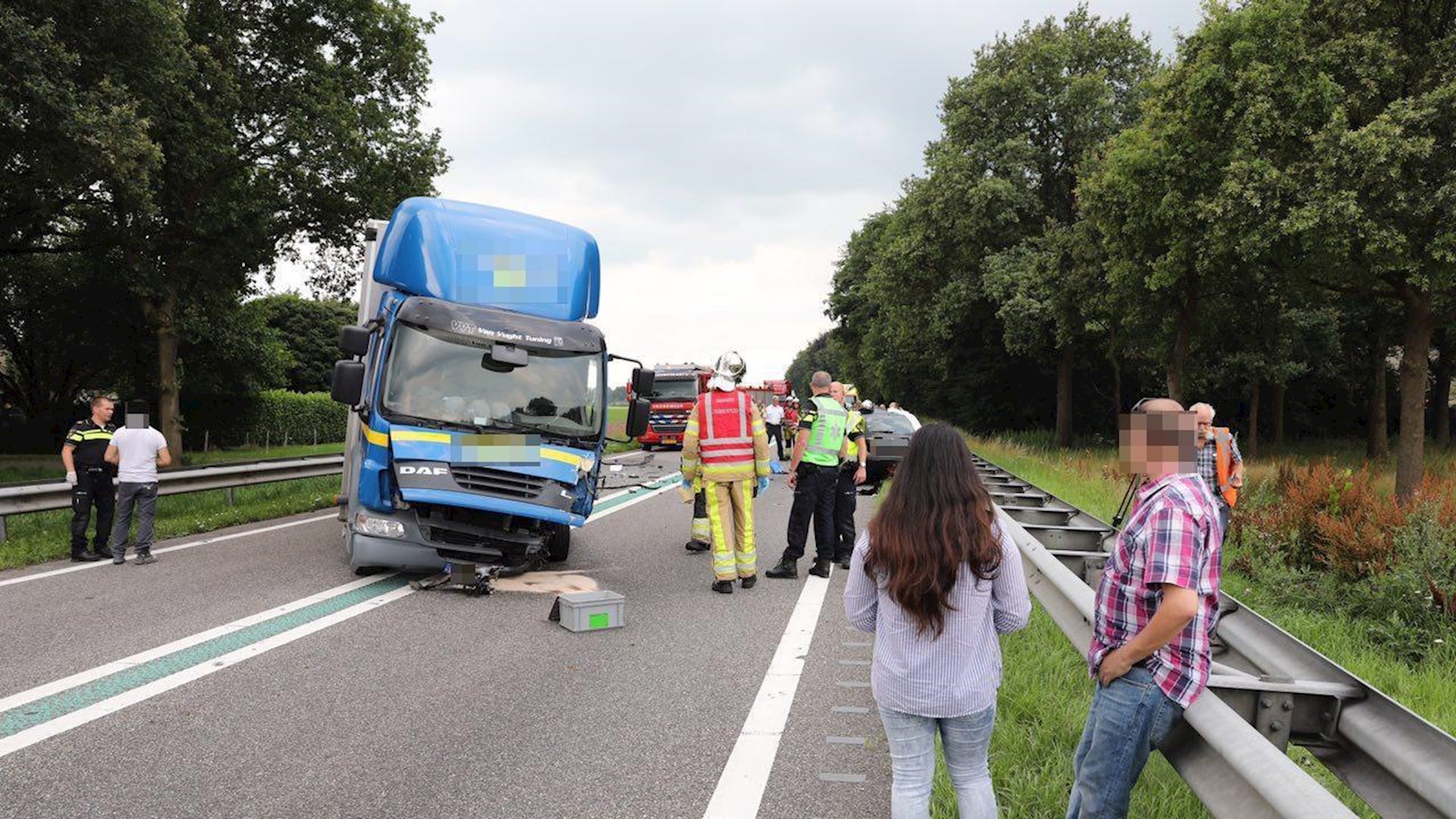 N48 Afgesloten Na Ernstig Ongeluk Bij Balkbrug - RTV Oost