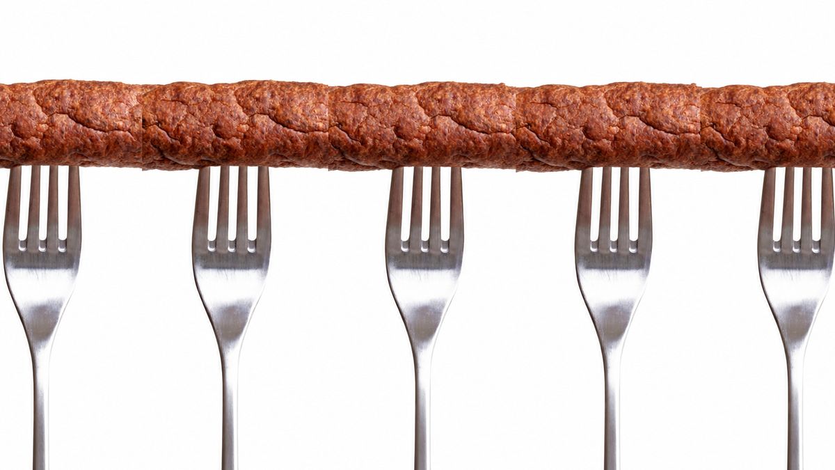 Maasbracht wil wereldrecord langste frikandel verbreken