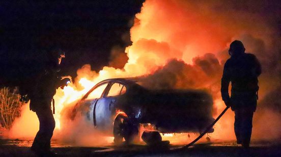 Auto uitgebrand in Bennekom