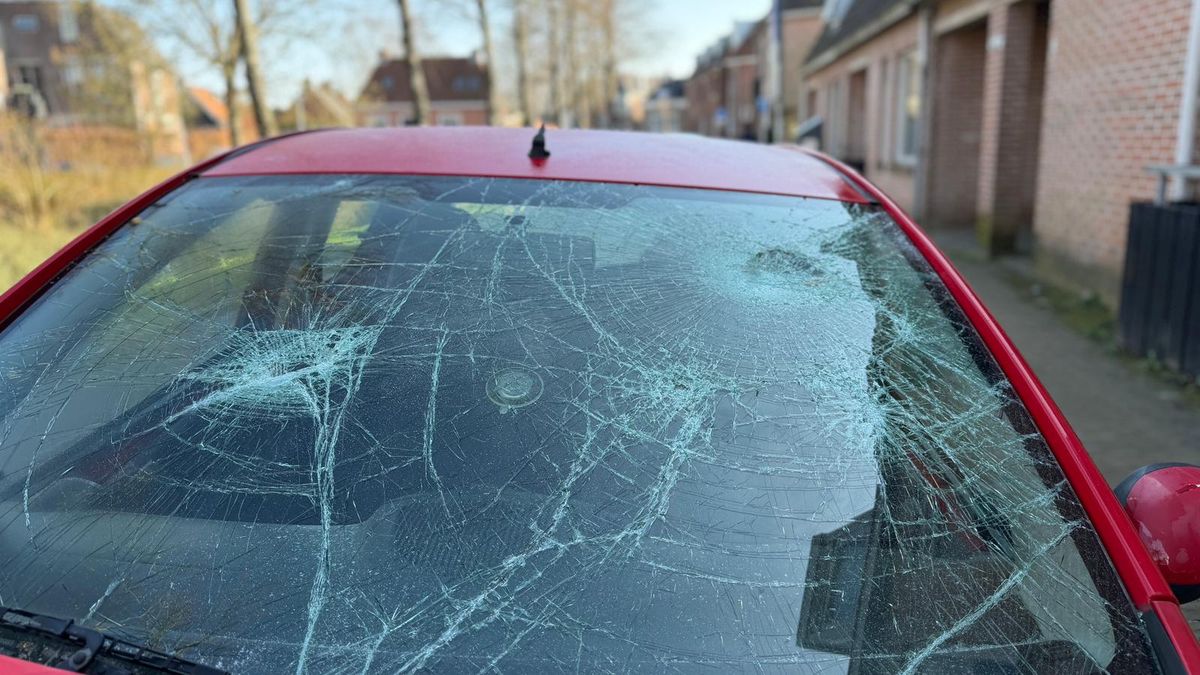 Meerdere autoramen kapotgeslagen in Dokkum, verdachte aangehouden