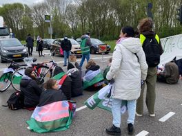 Demonstratie bij ringweg Utrecht, afrit A27 afgesloten
