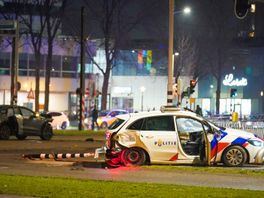 Agent raakt gewond bij aanrijding in Utrecht