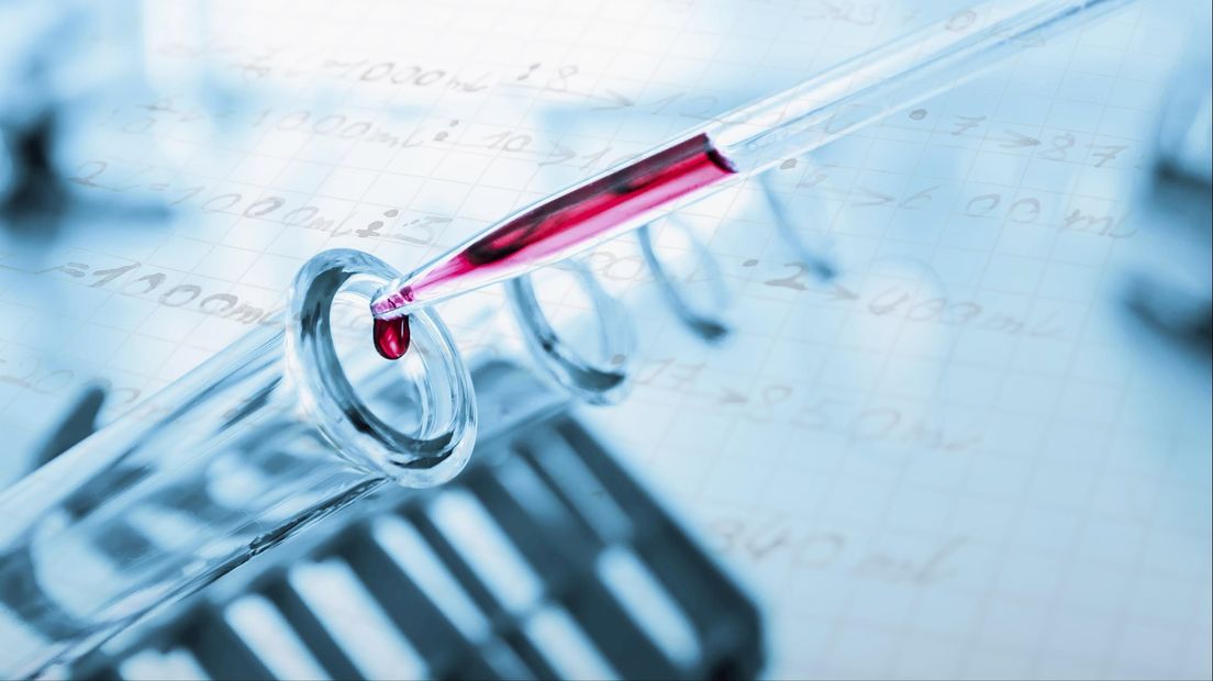 MRSA-bacterie / bloed / laboratorium