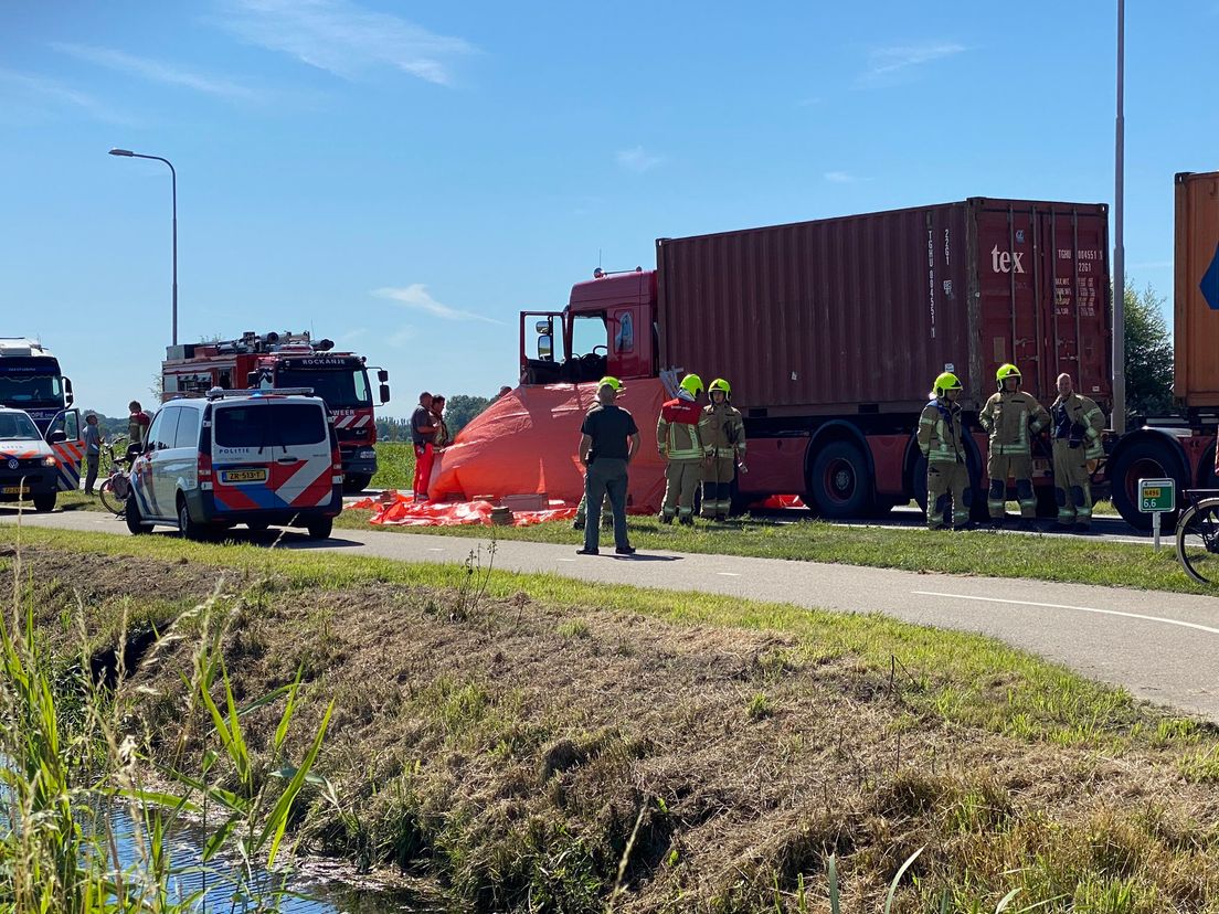 Het ongeluk in Westvoorne.