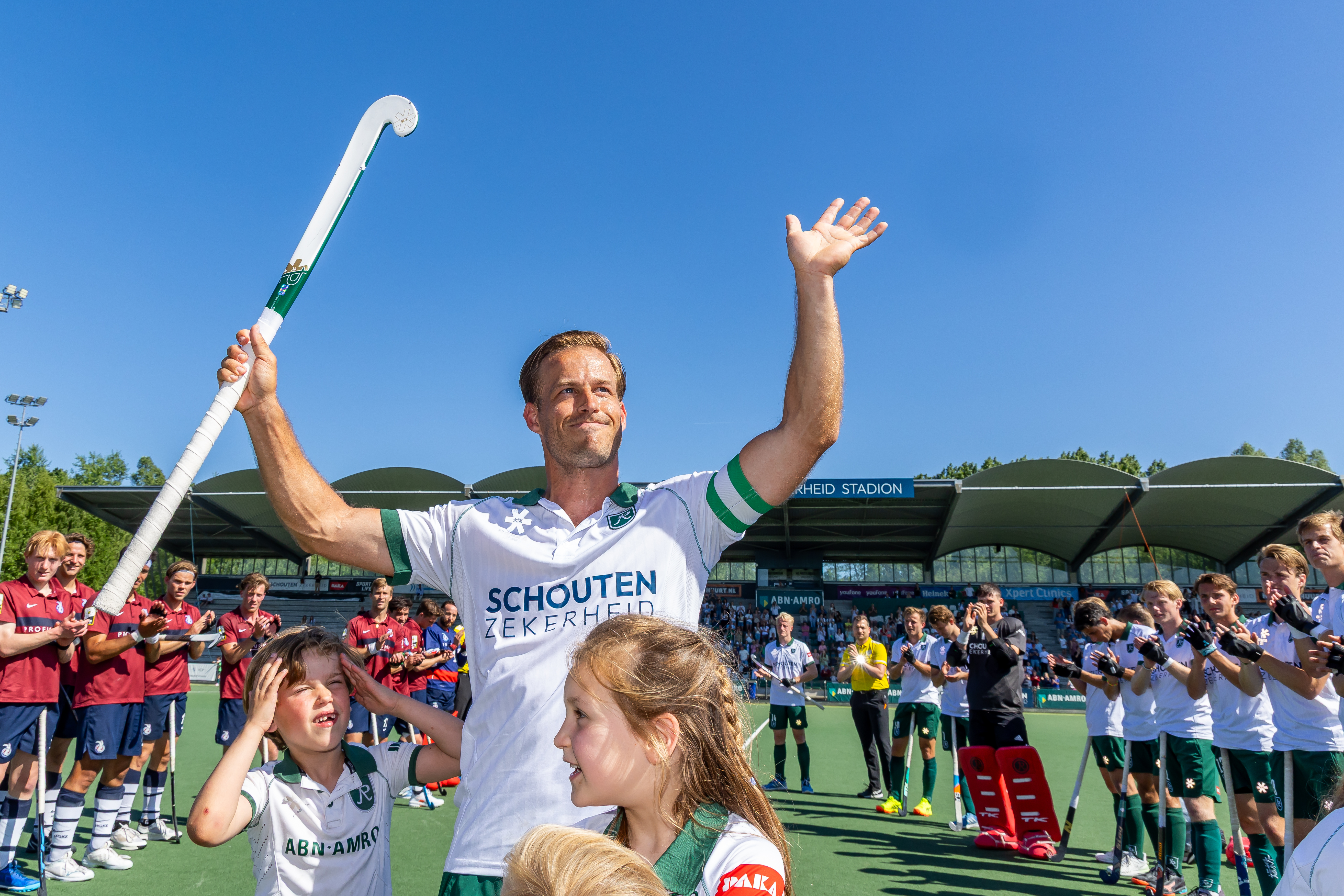 Jeroen Hertzberger neemt afscheid van zijn Hockeyclub Rotterdam