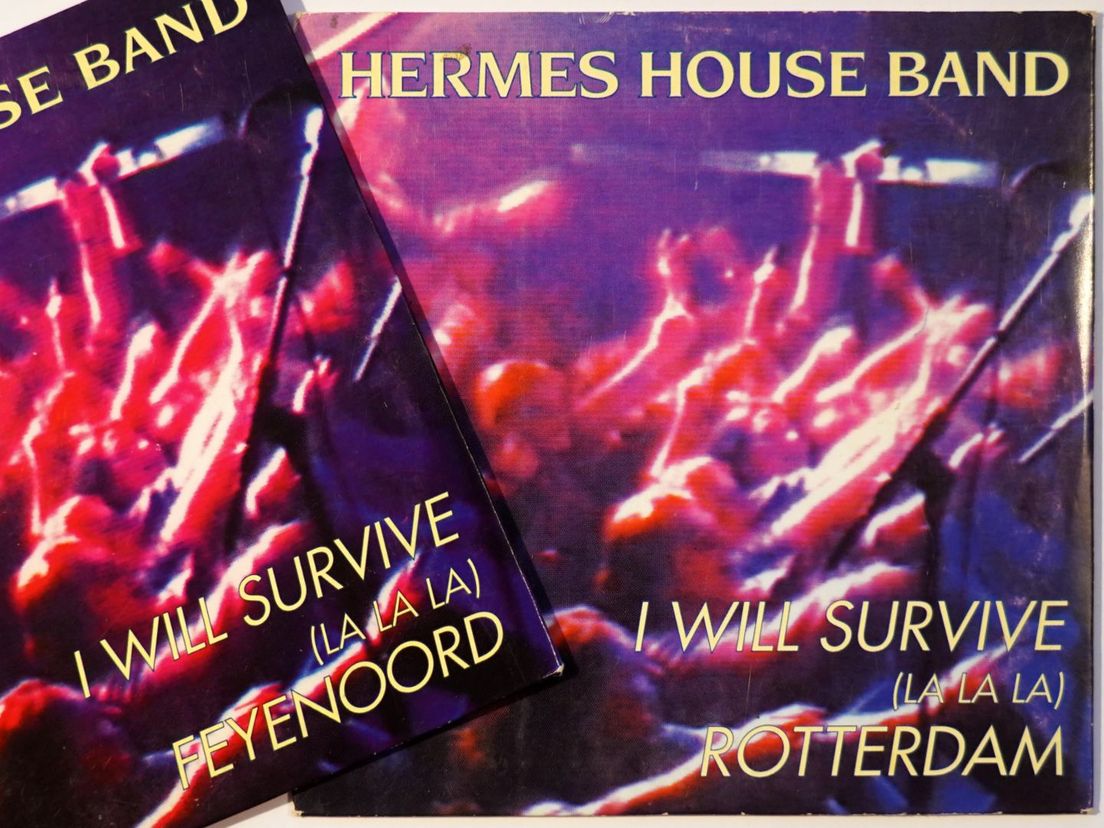 De hitsingle van de Hermes House Band uit 1994 in twee varianten.