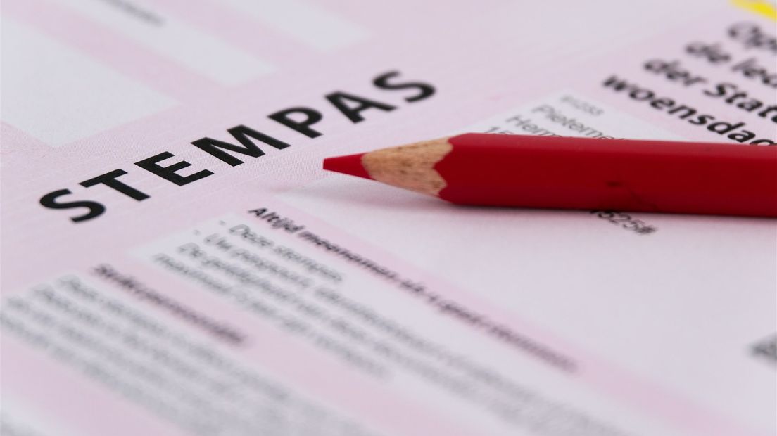 Stempas Tweede Kamerverkiezingen november 2023