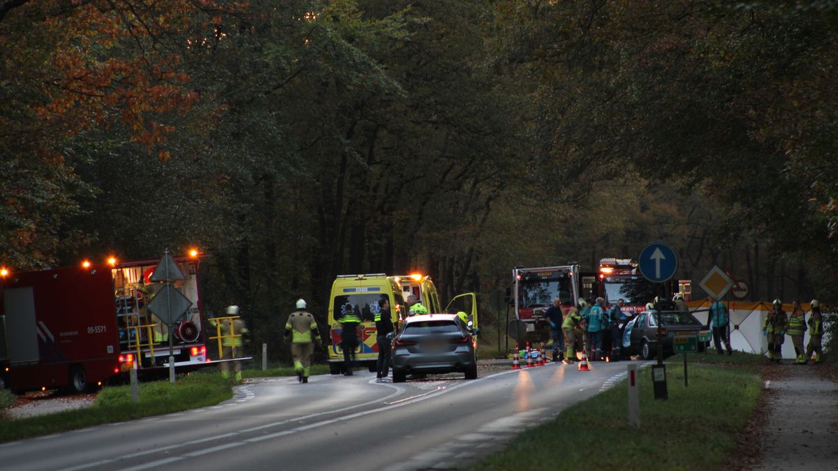 Fietser geschept op de Veenendaalsestraatweg