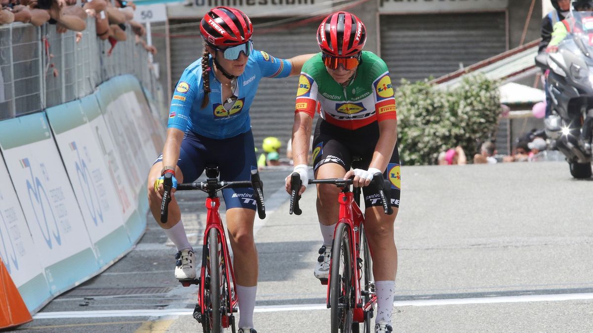 Van Anrooij stijgt in klassement Giro Donne, maar verliest minuten in