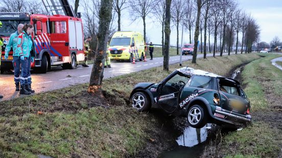 Automobilist overleden na ernstig ongeluk. Automobilist overleden na ernstig ongeluk.
