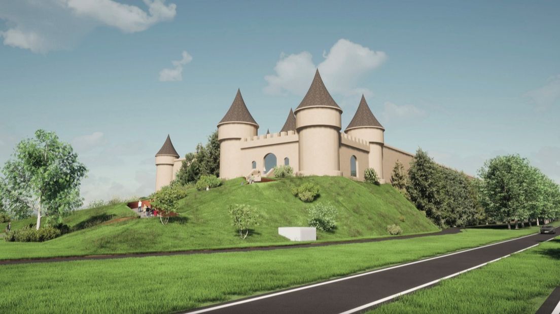Het beoogde pretpark in Groenlo.