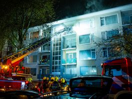 Brand in flatgebouw aan Witte de Withstraat in Dordrecht, derde keer in één week