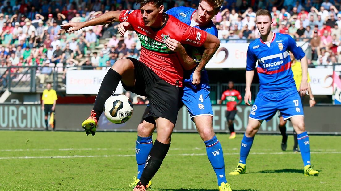 NEC heeft zichzelf niet weten te belonen thuis tegen Willem II. Het bleef 0-0 en daarmee kreeg de thuisploeg te weinig.