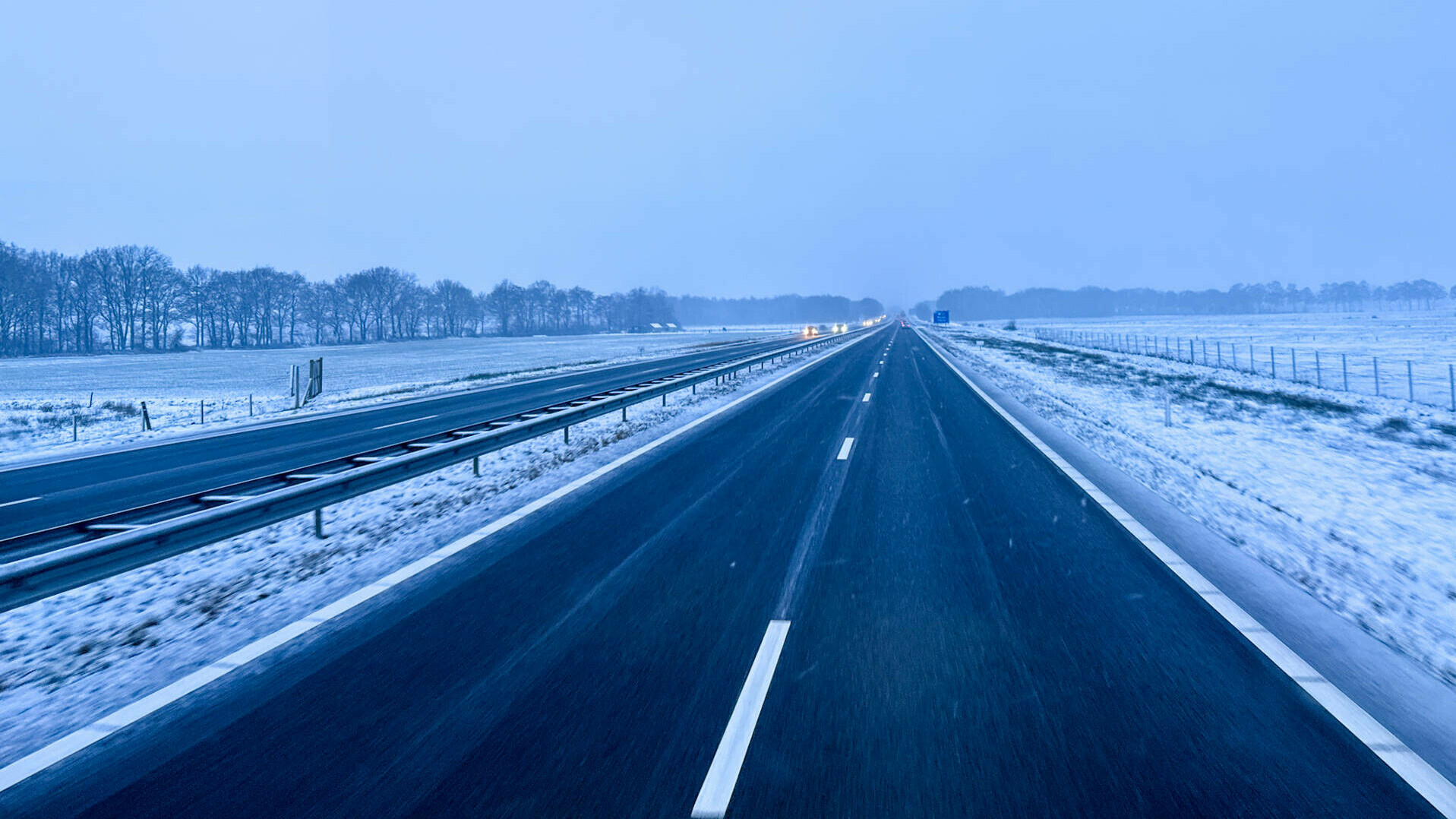 Code geel door plaatselijke gladheid voorbij