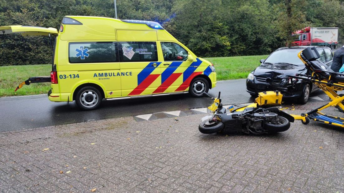 aanrijding postbezorger