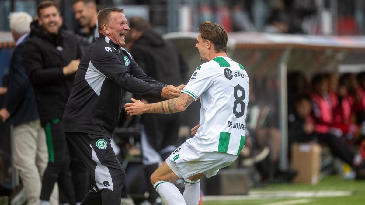Rust in Rotterdam, FC Groningen leidt met 2-1 tegen Excelsior