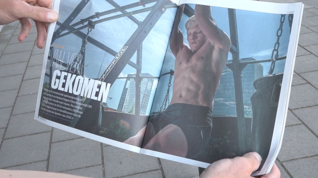 Friso Roeleveld werd vorig jaar geportretteerd in het blad Men's Health