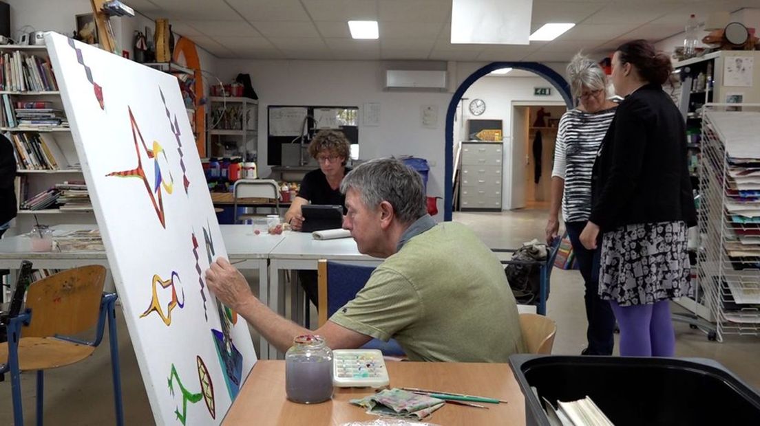 Dagbesteding Galerie Leonardo Da Vinci in Ermelo zit in zwaar weer