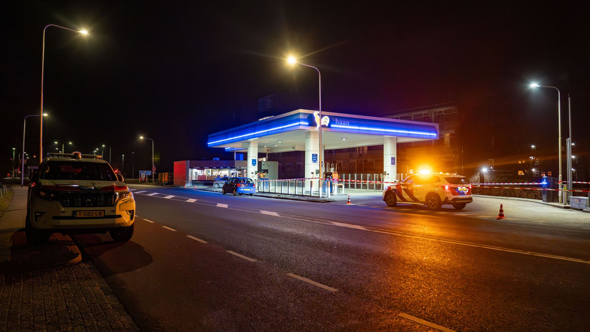 Tankstation overvallen, dader spoorloos