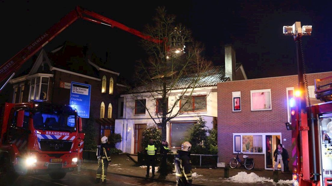 Schoorsteenbrand Oldenzaal