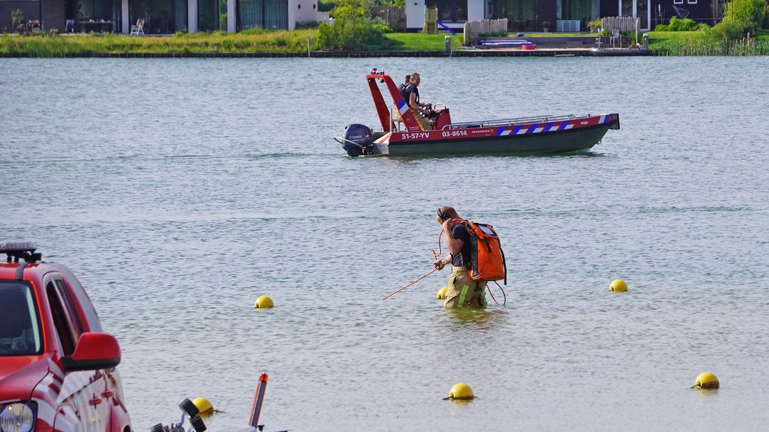 Zoektocht naar drenkeling Nijstad