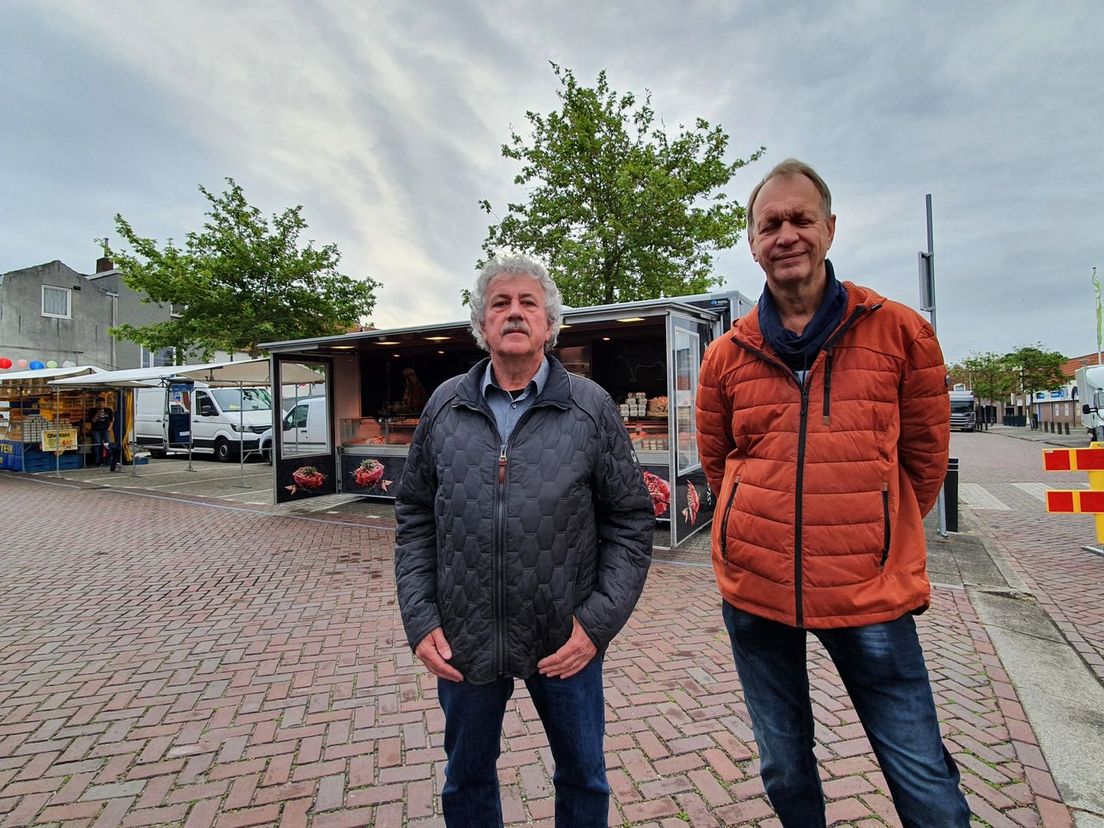 John Ravenshorst (r) en Peter van den Boogert (l) van de Dorpsraad