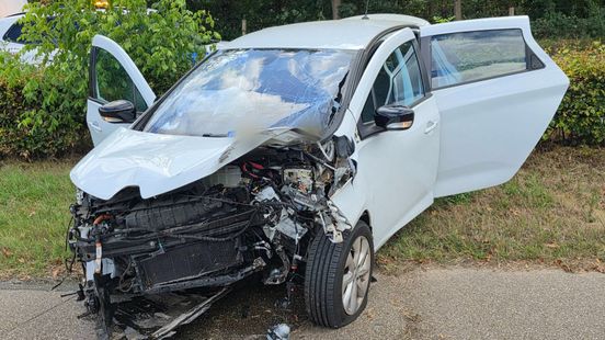 Auto vliegt uit de bocht in Rhenen Home