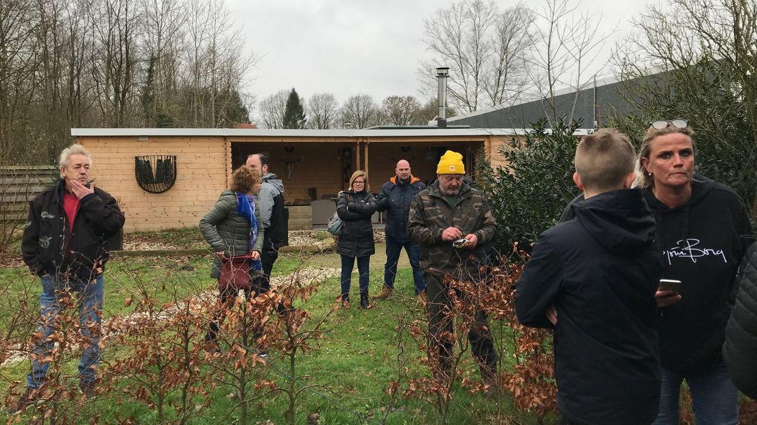 Boze campingbewoners vorige week (Rechten: RTV Drenthe / Margriet Benak)