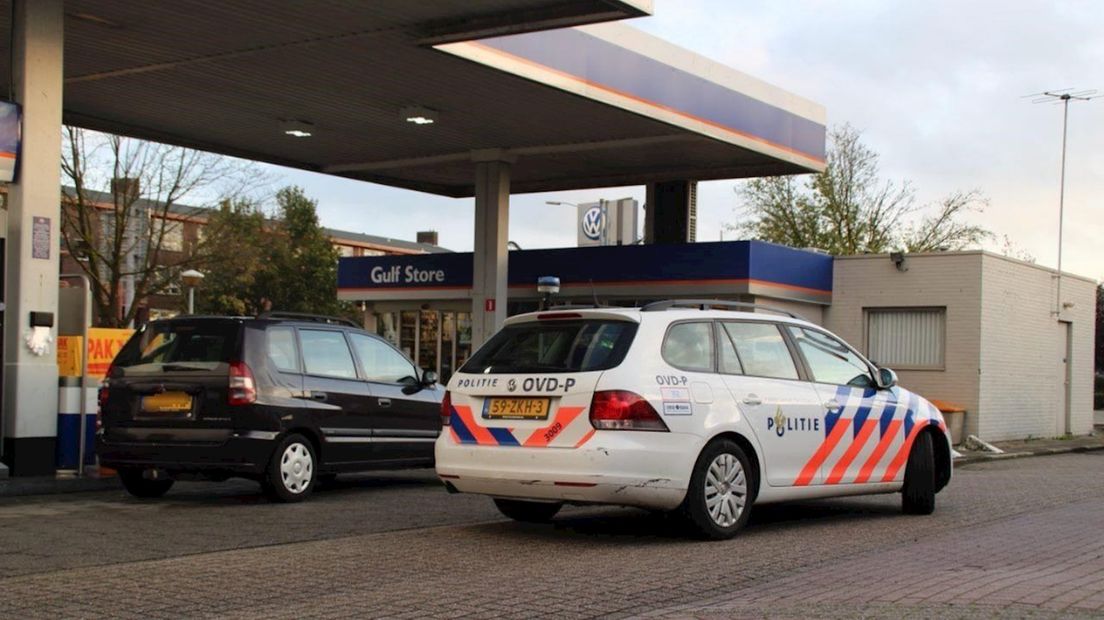 Overval tankstation in Almelo