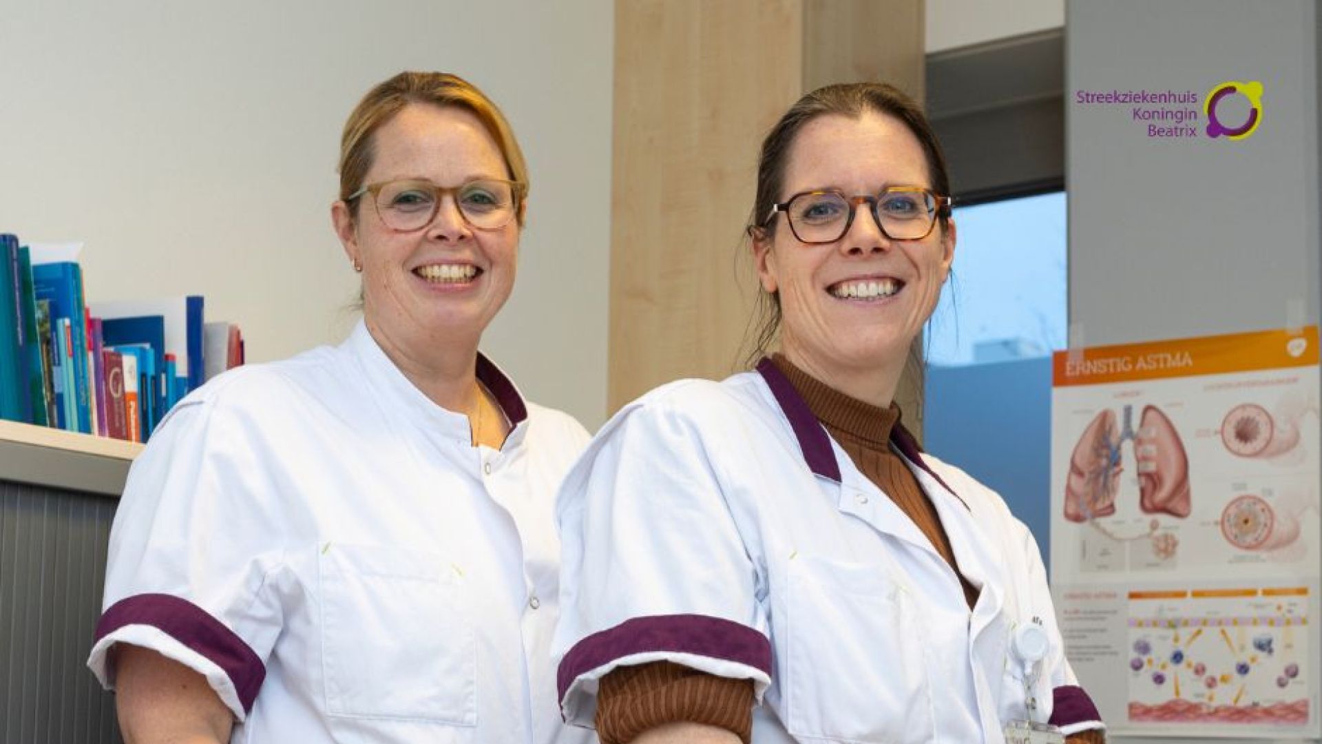 V.l.n.r. Lisette Drenthen en Lucie Masen.