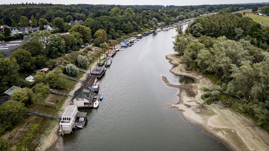 IJssel deels eenrichtingsverkeer door extreem laag water