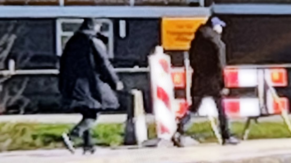 De gemaakte foto van de verdachten