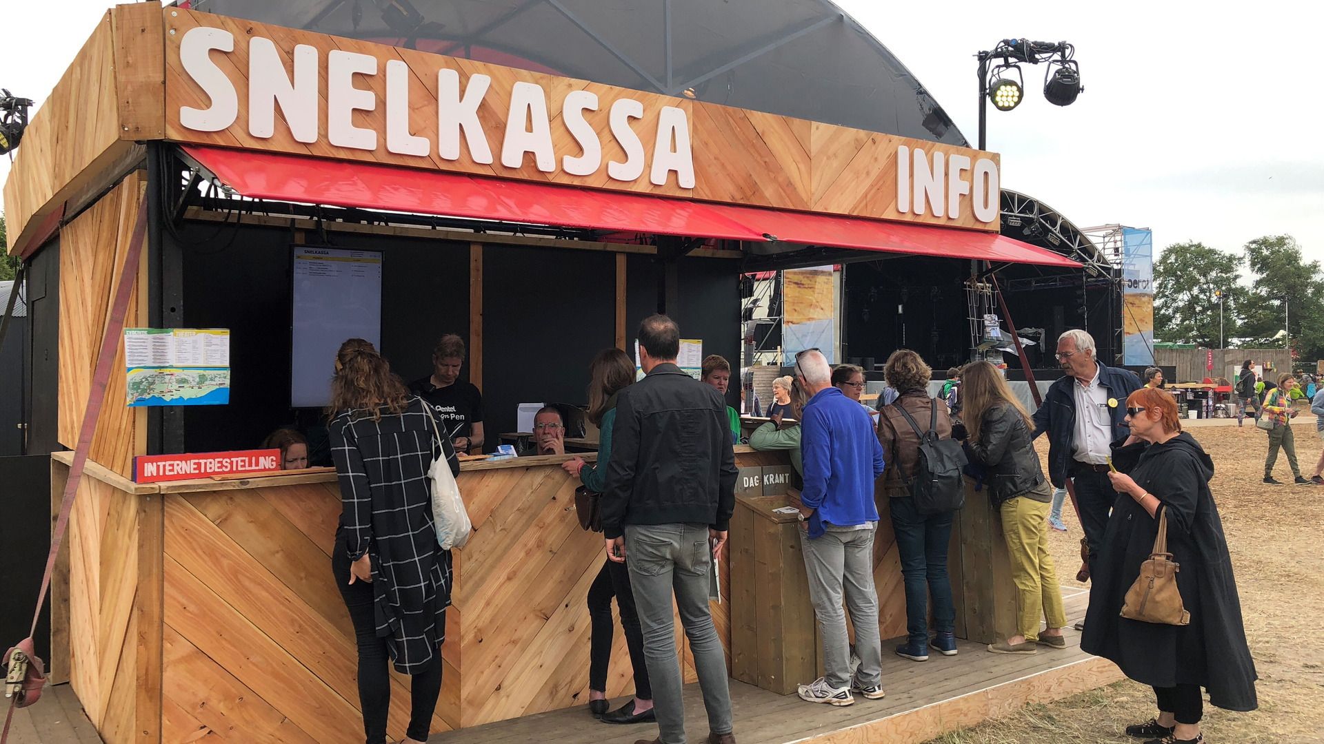 Kaartjes zijn dit jaar alleen digitaal te koop en niet meer aan de kassa