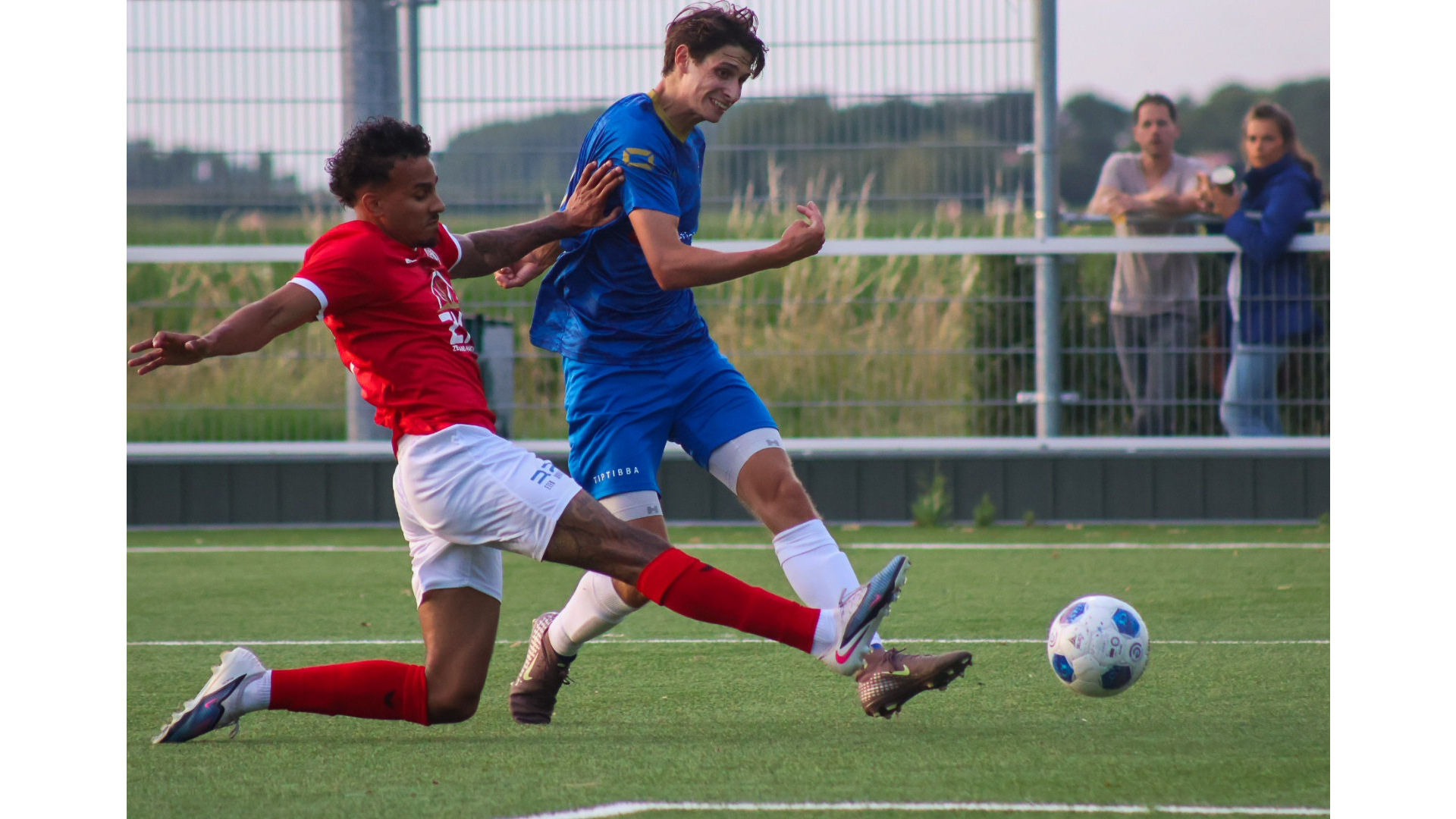 Nieuwelingen laten zich zien bij eerste oefenwedstrijd GOES, dat wint van Schouws elftal