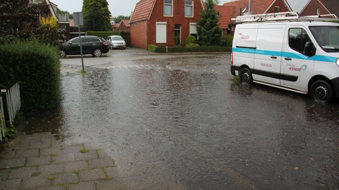 Wateroverlast in Oldenzaal