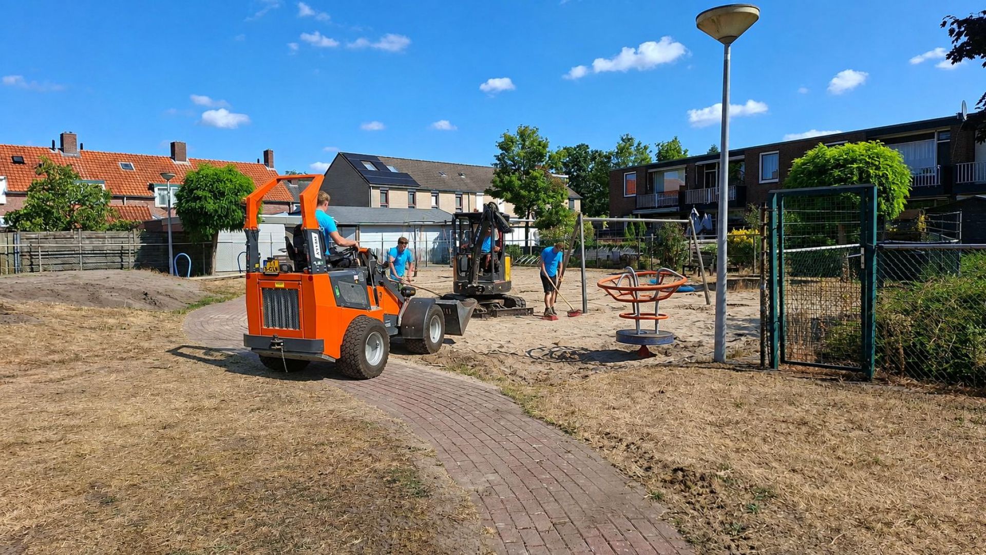 Speeltuin De Totempaal weer open.