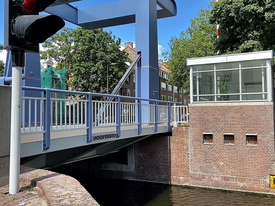 De Hoofdbrug in Schiedam