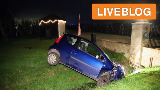 Bestuurder op de vlucht • ongeluk A15. Bestuurder op de vlucht • ongeluk A15.