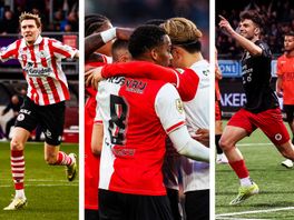 EINDE: Feyenoord, Excelsior en Sparta winnen allemaal (2-3, 4-0 en 0-1)