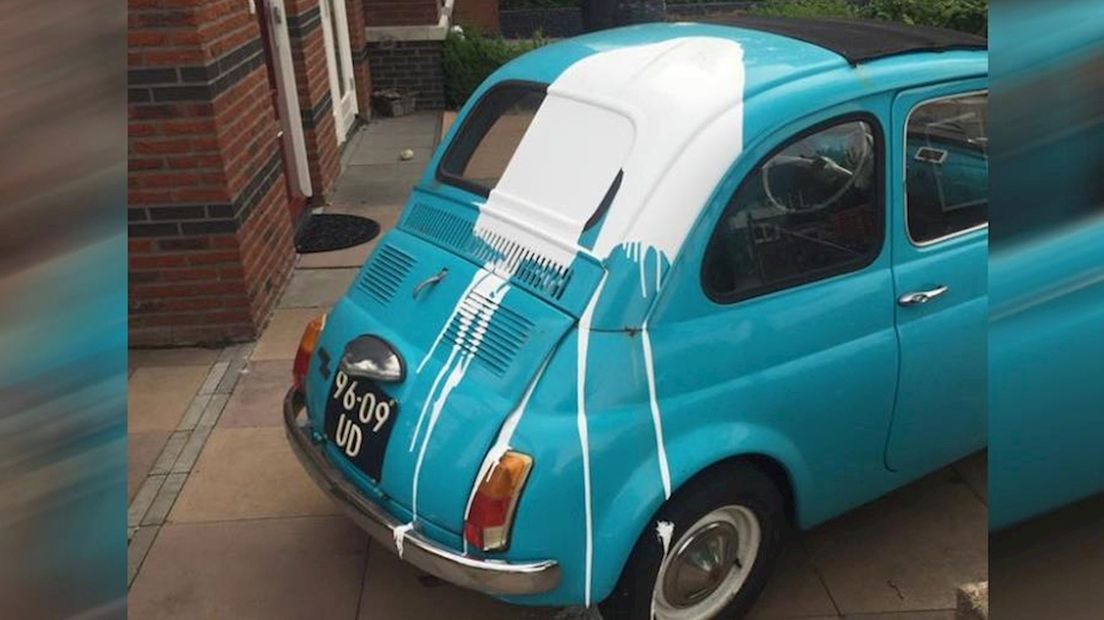 De Fiat 500 van Bas Oude Luttikhuis