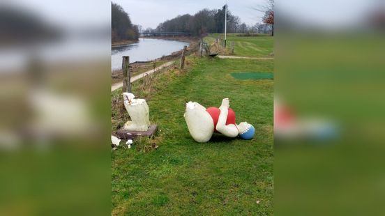 'Dikke dame' vernield door jongeren