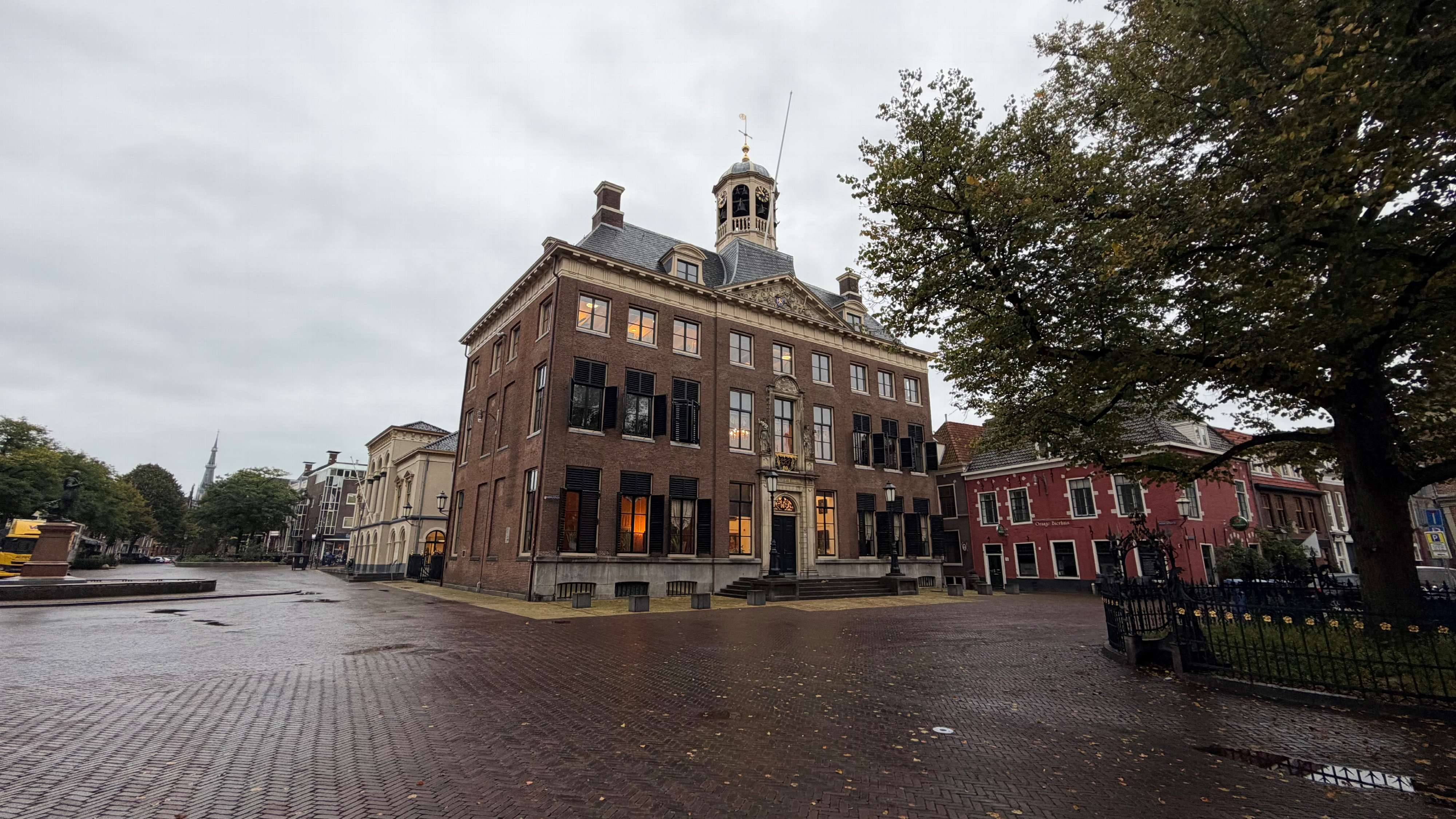 Het stadhuis van Leeuwarden