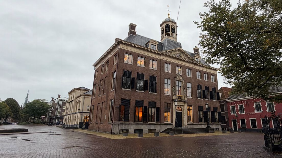 Het stadhuis van Leeuwarden