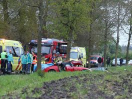 112 Nieuws:  Containerbrand in Scheerwolde | Traumahelikopter ingezet bij ongeluk in Notter