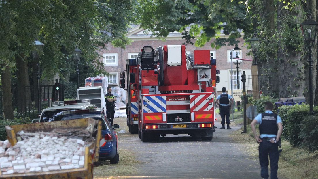 De brandweer had het brandje snel onder controle