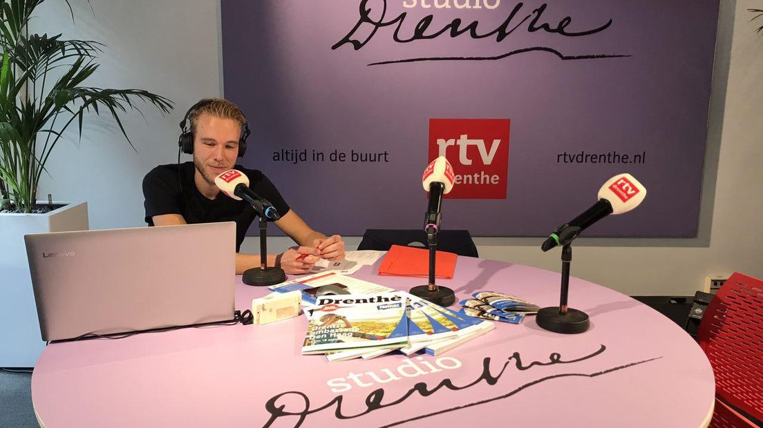RTV Drenthe maakt tot en met maandag live radio en tv vanuit Den Haag (Rechten: RTV Drenthe)